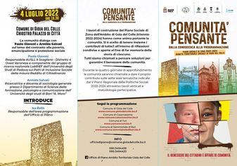 Brochure A Comunita Pensante 2022 F