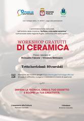 Workshop gratuiti sulla ceramica