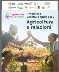 5 Aprile 2024 1° workshop Agricoltura e relazioni