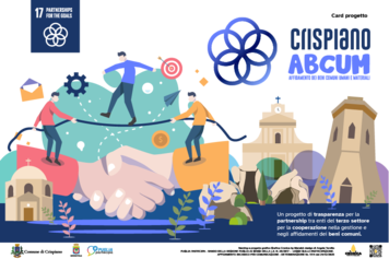 Copertina con illustrazione della presentazione del progetto grafico
