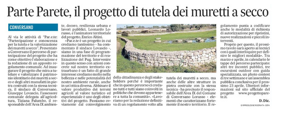 Articolo di giornale